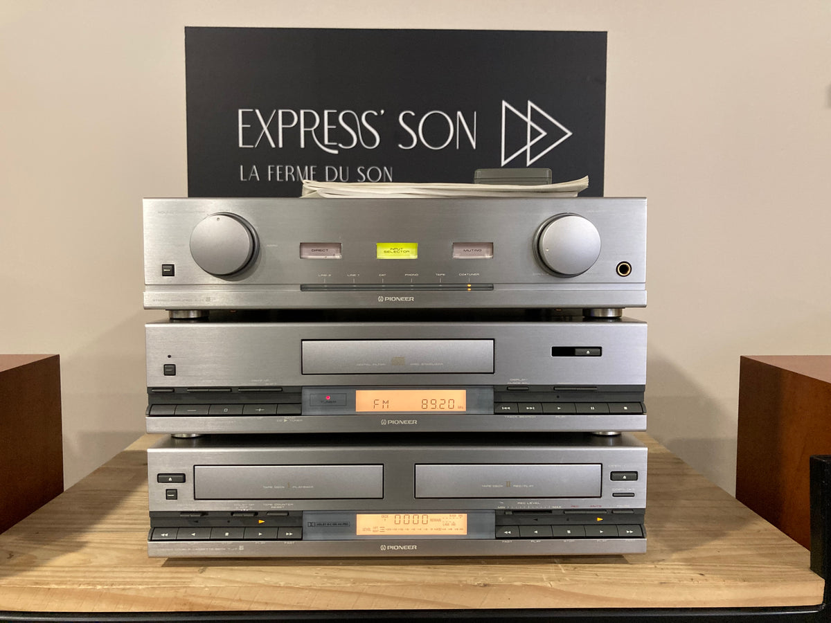PIONEER A-J7 + FD-J7 + T-J7 + Télécommande – Express'son