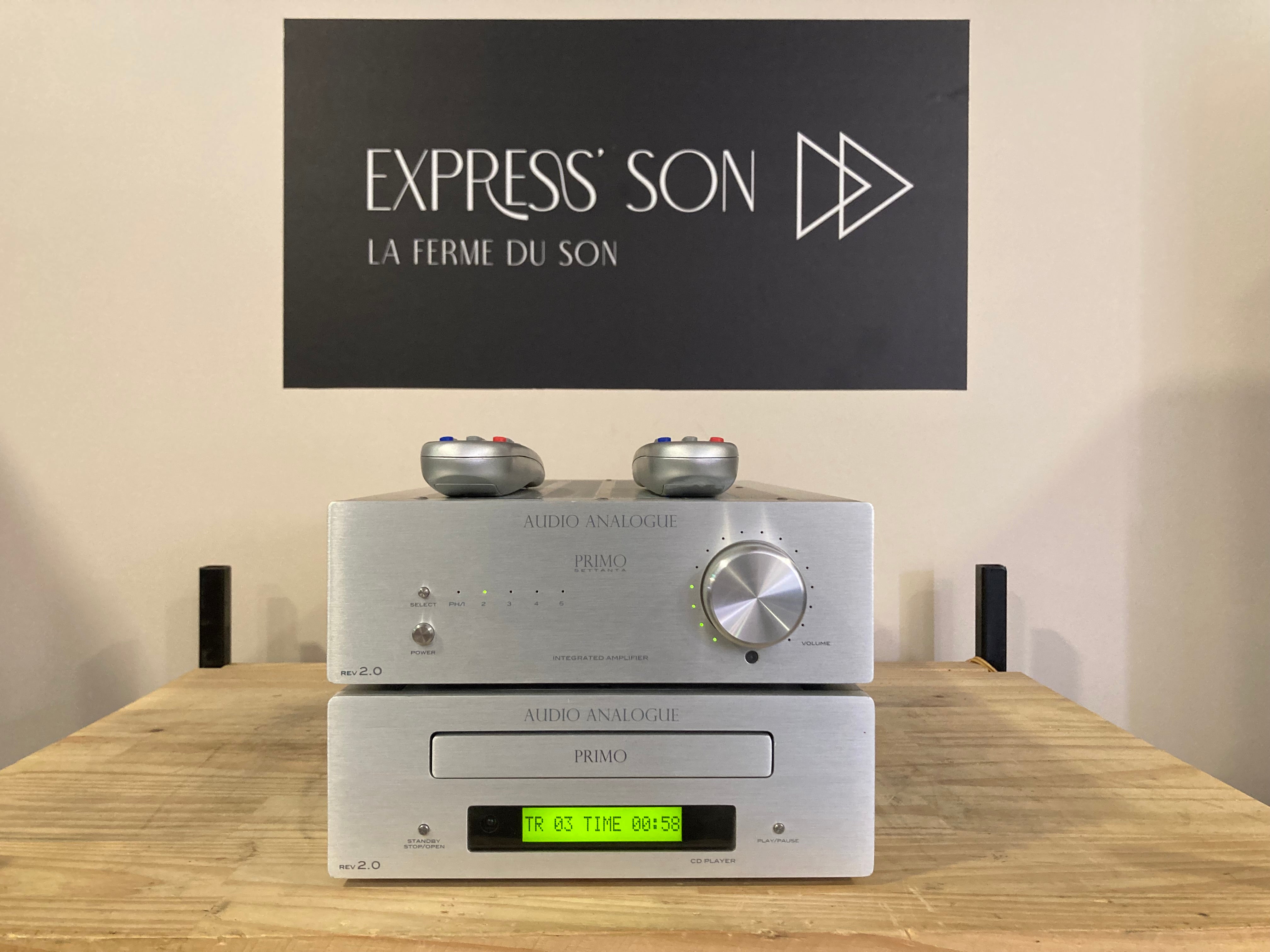 AUDIO ANALOGUE PRIMO SETTANTA + CD REV 2.0