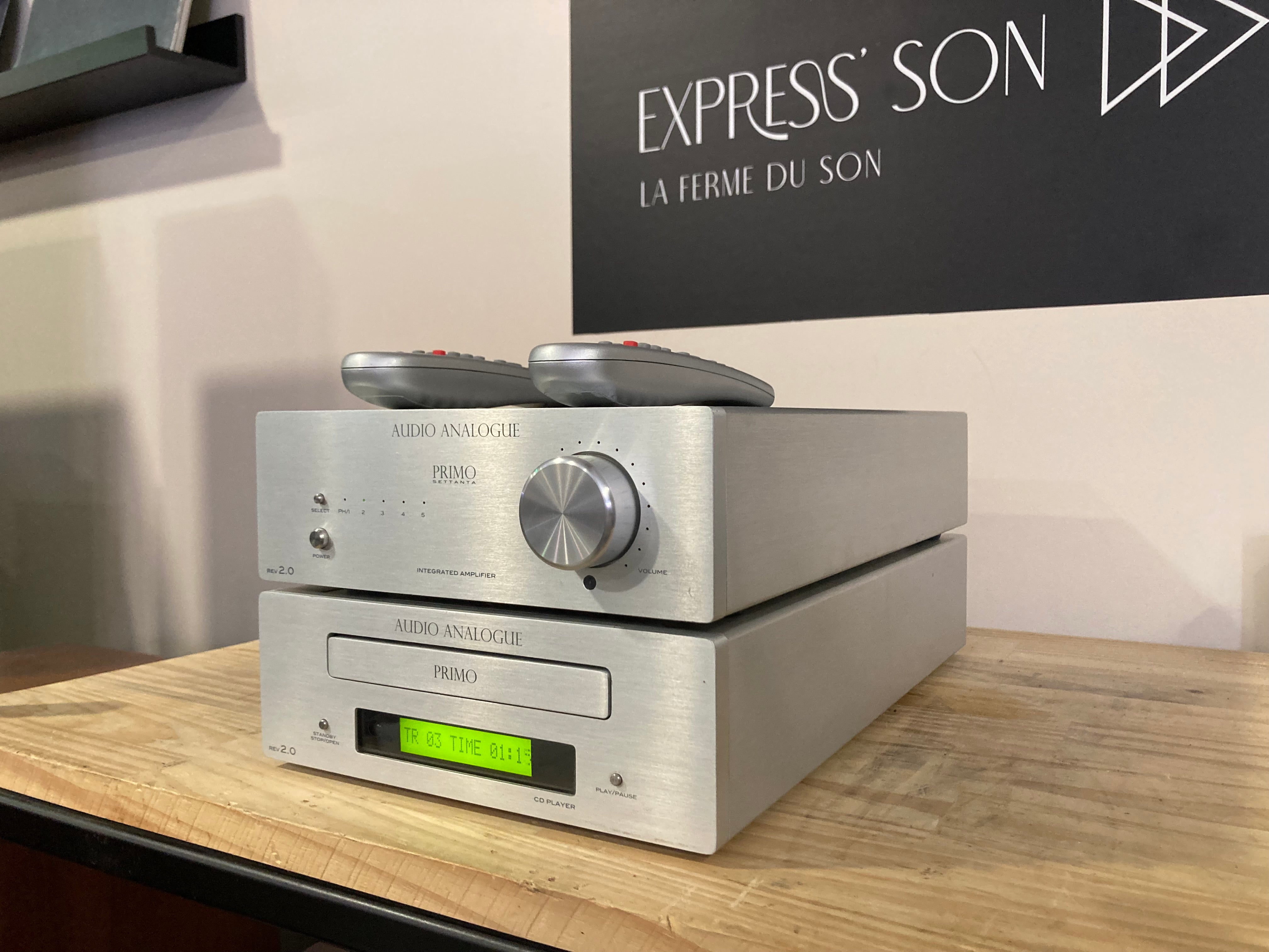 AUDIO ANALOGUE PRIMO SETTANTA + CD REV 2.0