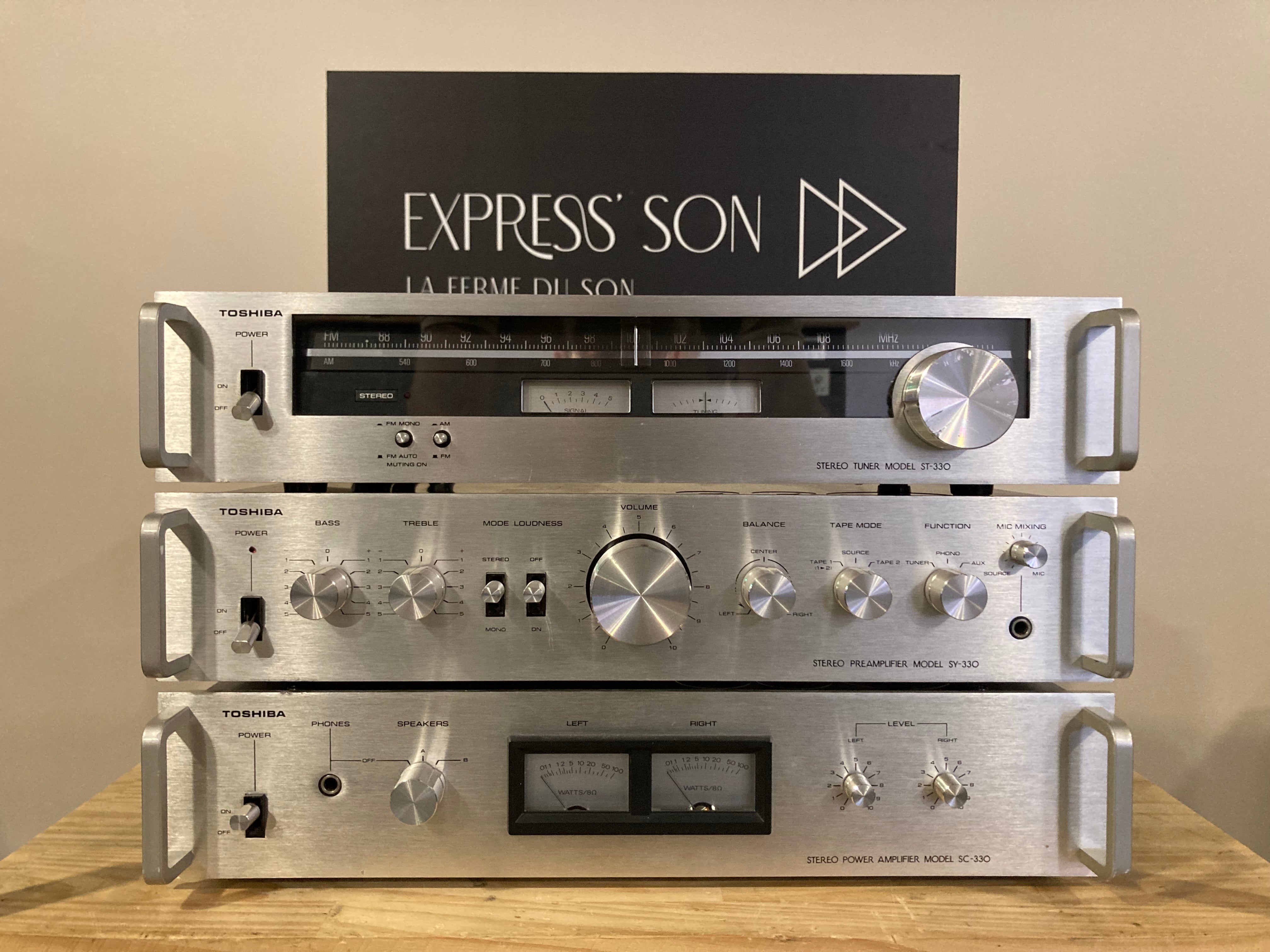 TOSHIBA SY-330 + SC-330 + ST-330