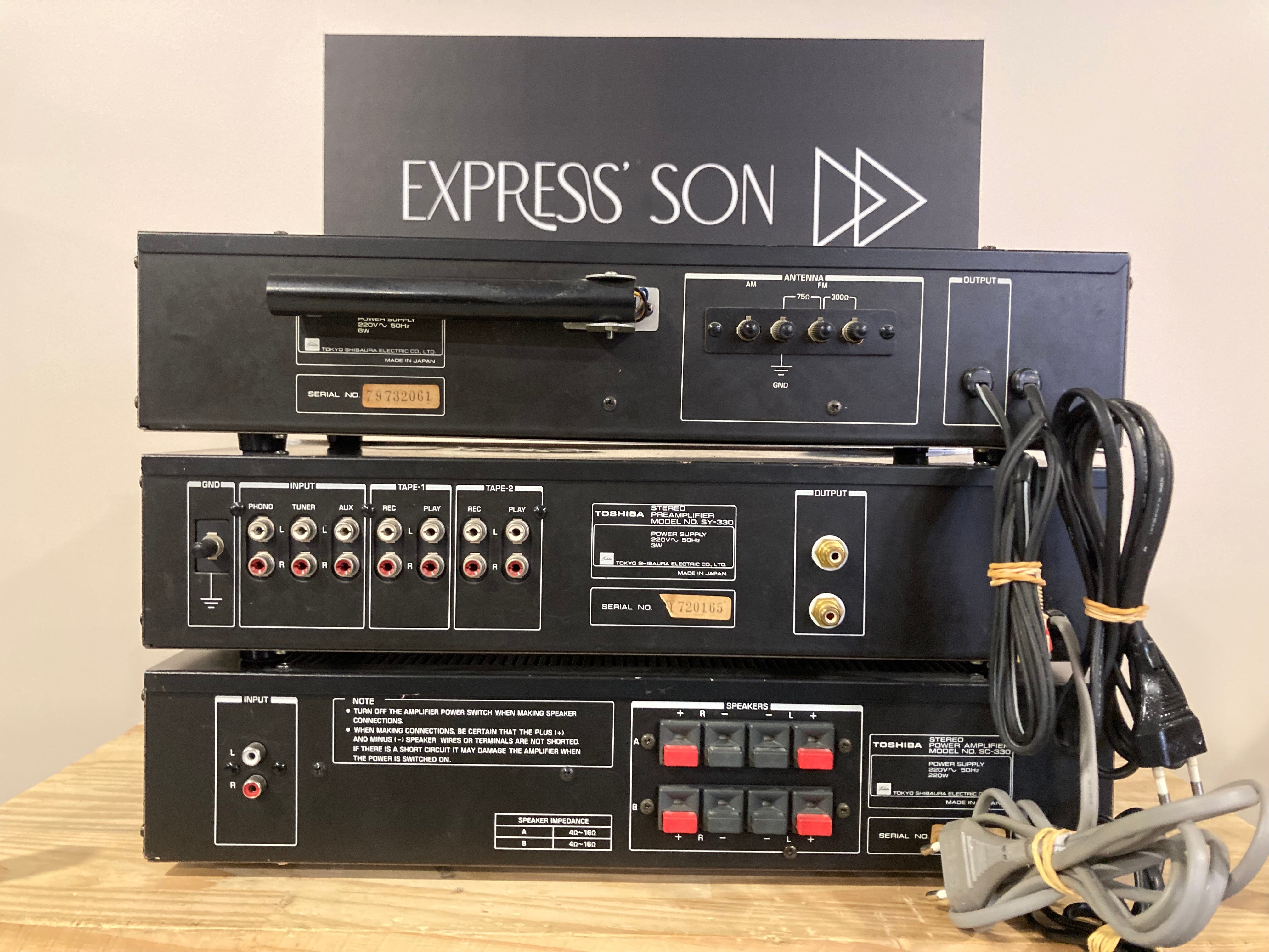 TOSHIBA SY-330 + SC-330 + ST-330