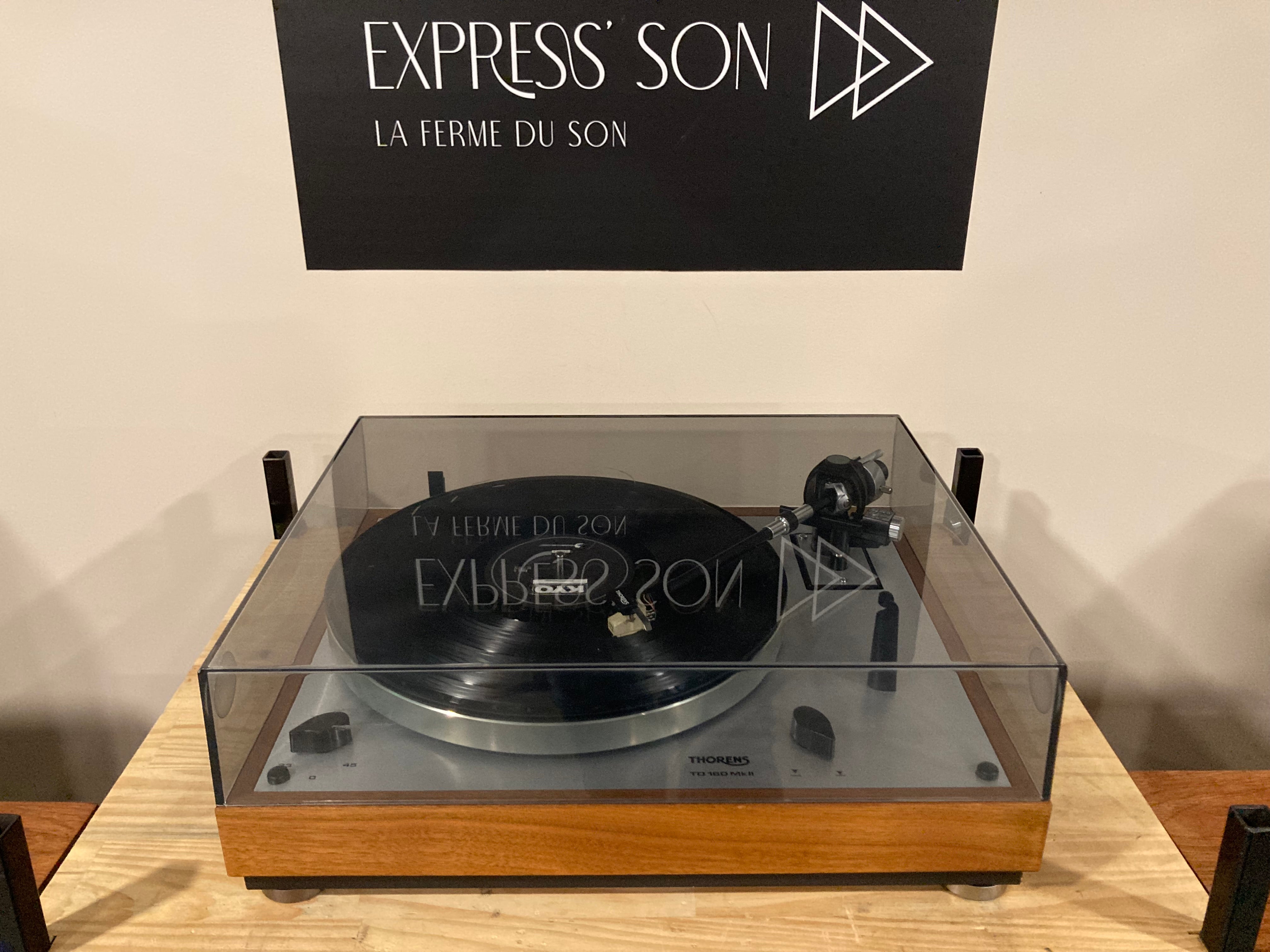 THORENS TD160 MK2 finition bois