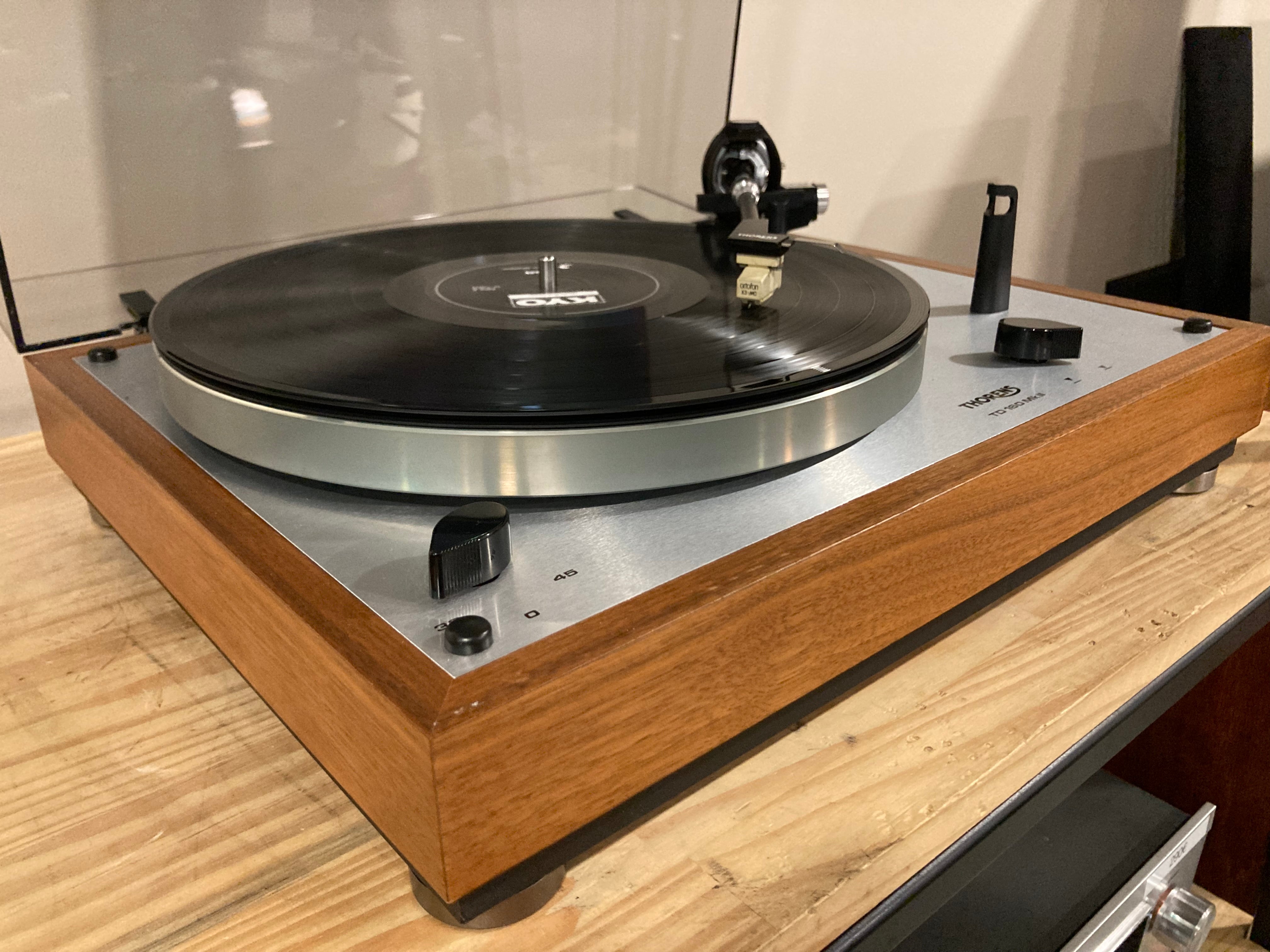 THORENS TD160 MK2 finition bois