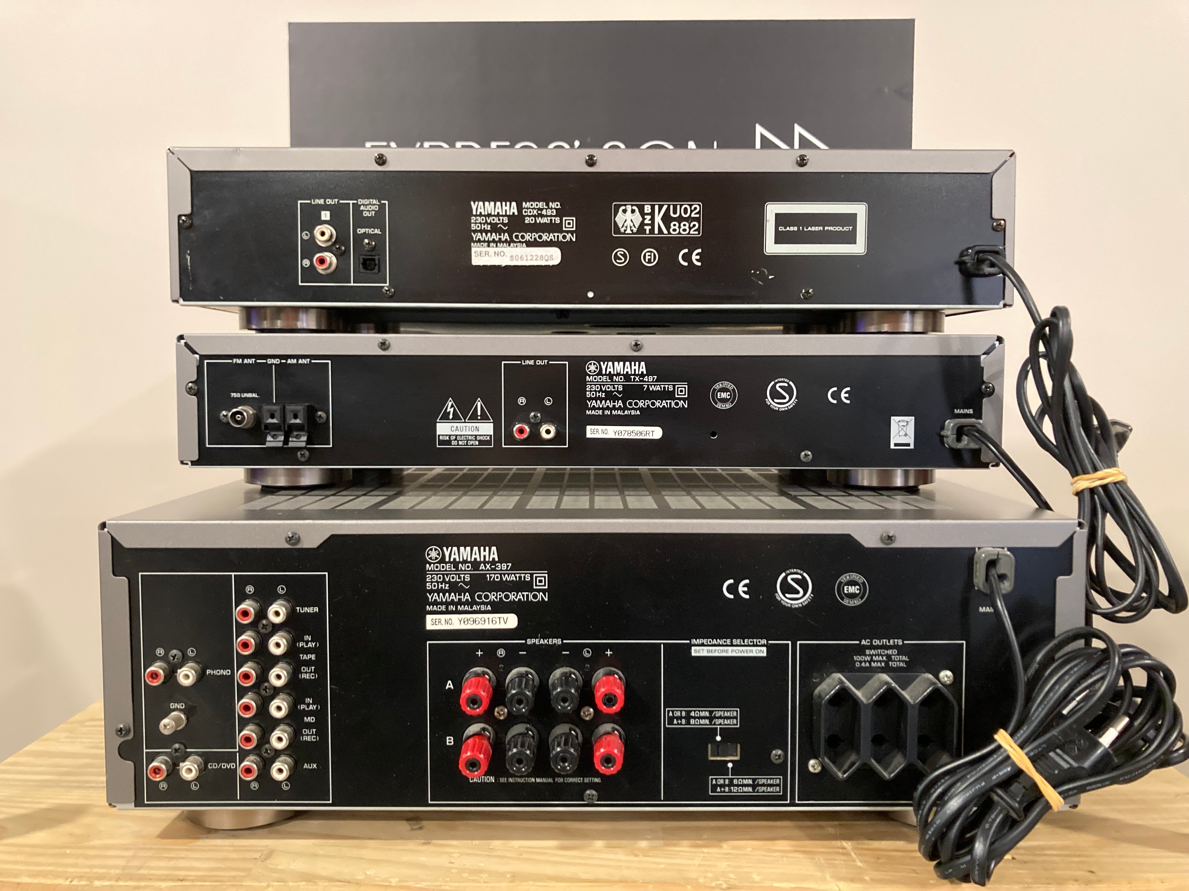 YAMAHA AX-397 , TX-497 , CDX-493